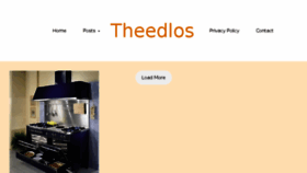 What Theedlos.com website looked like in 2018 (6 years ago)