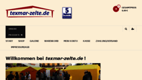 What Texmar.de website looked like in 2018 (6 years ago)