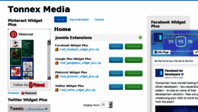 What Tonnexmedia.com website looked like in 2018 (6 years ago)