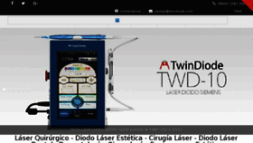 What Twindiode.com website looked like in 2018 (6 years ago)