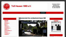 What Tus-hausen.de website looked like in 2018 (6 years ago)