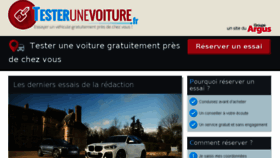 What Testerunevoiture.fr website looked like in 2018 (6 years ago)