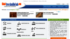 What Thailand.global-free-classified-ads.com website looked like in 2018 (6 years ago)