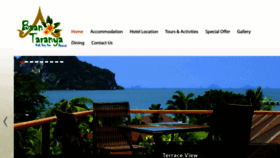 What Taranyaresort.com website looked like in 2018 (6 years ago)
