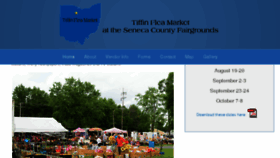What Tiffinfleamarket.com website looked like in 2018 (6 years ago)
