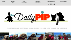 What Thedailypip.com website looked like in 2018 (6 years ago)