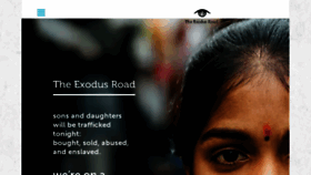 What Theexodusroad.com website looked like in 2018 (6 years ago)
