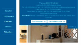 What Ttsteuerberatung.de website looked like in 2018 (6 years ago)