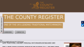 What Thecountyregister.com website looked like in 2018 (6 years ago)