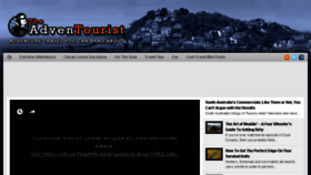 What Theadventourist.com website looked like in 2018 (6 years ago)