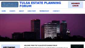 What Tulsaepf.org website looked like in 2018 (6 years ago)
