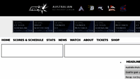 What Theaihl.com website looked like in 2018 (6 years ago)