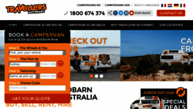 What Travellers-autobarn.com website looked like in 2018 (5 years ago)