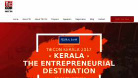 What Tieconkerala.org website looked like in 2018 (6 years ago)