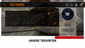 What Tee-maass.de website looked like in 2018 (6 years ago)