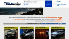 What Teleguia.com.ar website looked like in 2018 (6 years ago)