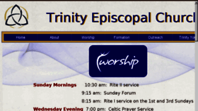 What Trinitytroyohio.org website looked like in 2018 (5 years ago)