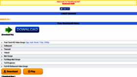 What Tamilrockz.net website looked like in 2018 (7 years ago)
