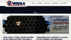 What Tubosverola.com.br website looked like in 2018 (6 years ago)