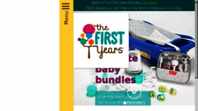 What Thefirstyears.com website looked like in 2018 (6 years ago)