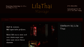 What Thaisemassage-denhaag.nl website looked like in 2018 (6 years ago)