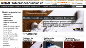What Tablerosdeanuncios.es website looked like in 2018 (6 years ago)