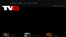 What Tv8.ch website looked like in 2018 (6 years ago)