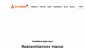 What Turasistan.com website looked like in 2018 (6 years ago)