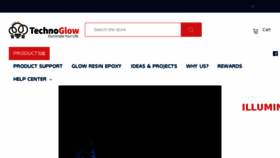 What Technoglowproducts.com website looked like in 2018 (6 years ago)