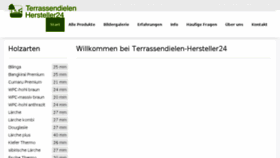 What Terrassendielen-hersteller24.de website looked like in 2018 (5 years ago)