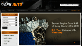 What Toyotatruckengine.com website looked like in 2018 (6 years ago)