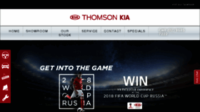 What Thomsonkia.com.au website looked like in 2018 (6 years ago)