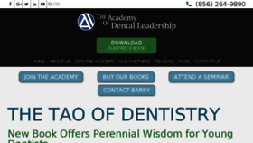 What Taoofdentistry.com website looked like in 2018 (6 years ago)
