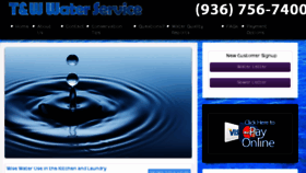 What Twwaterservice.com website looked like in 2018 (6 years ago)