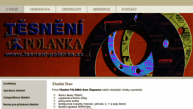 What Tesneni-polanka.cz website looked like in 2018 (6 years ago)
