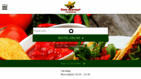 What Tacoexpress.nl website looked like in 2018 (5 years ago)