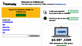 What Trillhub.net website looked like in 2018 (6 years ago)