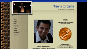 What Travisjuergens.com website looked like in 2018 (6 years ago)