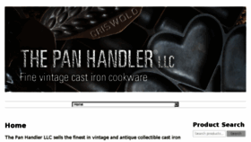 What Thepan-handler.com website looked like in 2018 (6 years ago)