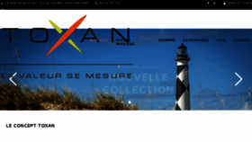 What Toxan.fr website looked like in 2018 (6 years ago)