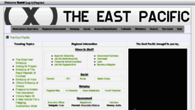 What Theeastpacific.com website looked like in 2018 (6 years ago)