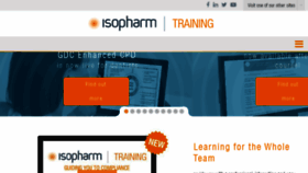 What Training.isopharm.co.uk website looked like in 2018 (6 years ago)