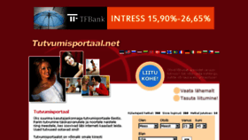 What Tutvumisportaal.net website looked like in 2018 (6 years ago)