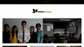 What Thaiforexlearning.com website looked like in 2018 (6 years ago)