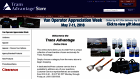 What Transadvantagestore.com website looked like in 2018 (6 years ago)