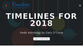 What Timelineastrology.com website looked like in 2018 (6 years ago)