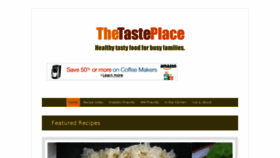 What Thetasteplace.com website looked like in 2018 (5 years ago)
