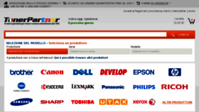 What Toner-partner.it website looked like in 2018 (6 years ago)