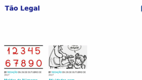 What Taolegal.biz website looked like in 2018 (6 years ago)