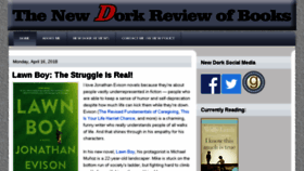 What Thenewdorkreviewofbooks.com website looked like in 2018 (6 years ago)